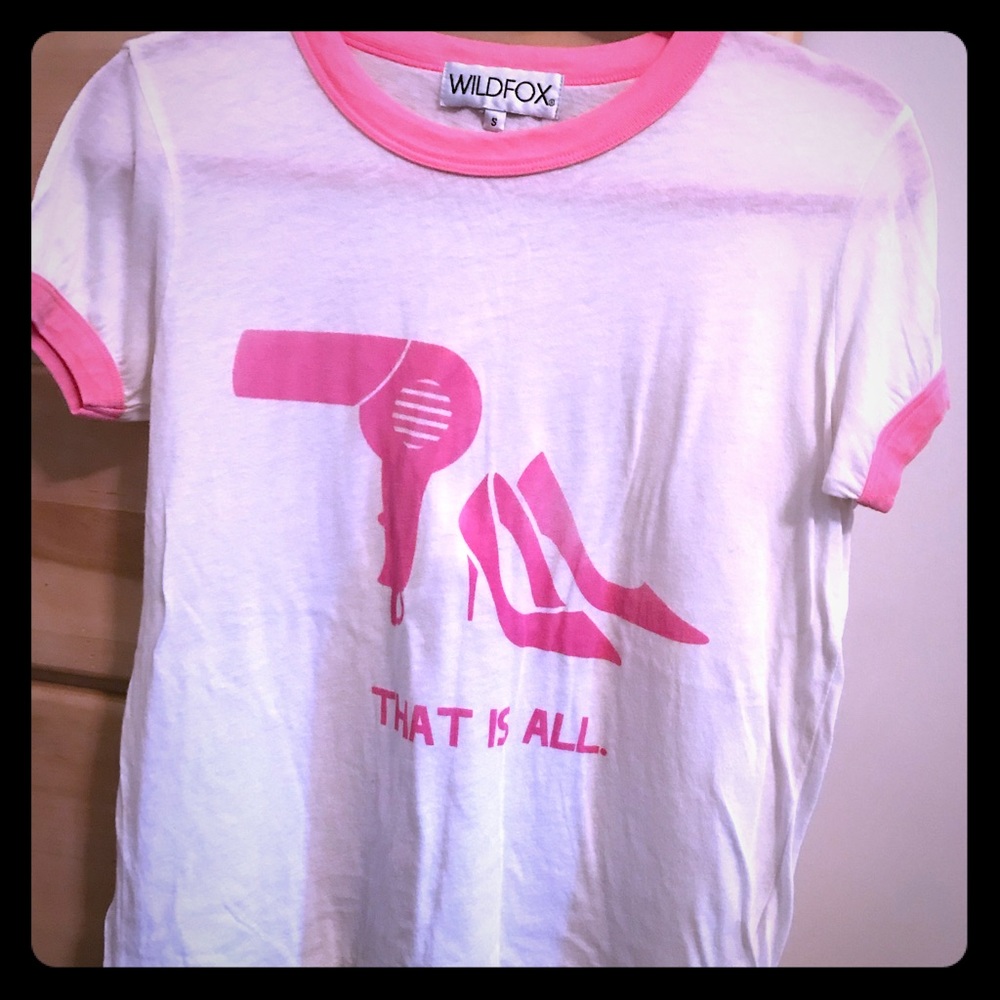 NWOT Wildfox Barbie collection T-shirt